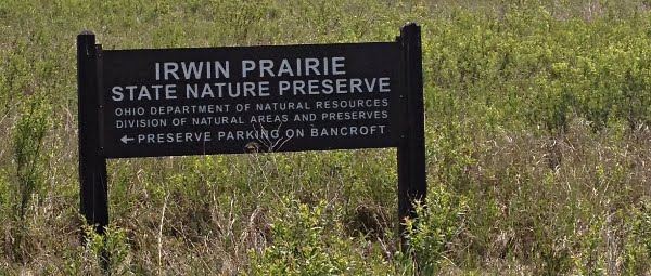 Irwin Prairie Sign