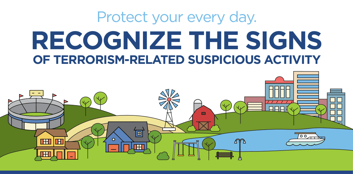 Know the signs of suspicious activity